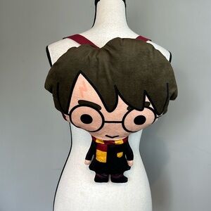 Harry Potter Hogwarts Warner Bros Universal Park Plush Backpack Adjustable Strap
